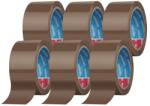 GRIFEMA Banda adeziva GRIFEMA GA4004-6, 6 role, 66m x 50mm, maro, silentioasa (GA4004-6)