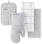 KitchenAid Manusi de cuptor KitchenAid, Set 4 piese, Hitzebestandig, Mattes Grau (ST017610TDKA 51GY)