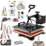 VEVOR Presa termica VEVOR 8 in 1 38x30cm 1250W cu control digital si 360 rotire (VEVOR Heat Press Machine)