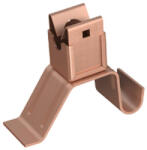 J. Pröpster 111454 R Niro tetővezeték tartó Rd 10mm/47mm, beakasztható, Réz (111454 R)