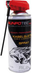 Runpotec 205230 kábelsíkosító, Kábelsíkosító spray 400 ml Runpotec, 400 m, kábelek csőben történő behúzásához, a gyártó kábelbehúzó és kábelvezető rendszeréhez (205230)