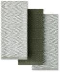 KitchenAid Prosoape de Bucatarie KitchenAid Evergreen Design, 3 buc, 100 Bumbac, Verde Inchis (K3023614TDKA A223) Prosop