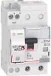 Legrand DX3 Stop Arc Íveszárlat érzékelő kombinált áram-védőkapcsoló B10 10000A alsó betáp BIC - 415956 (415956)