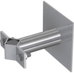 J. Pröpster felfogó oszlop fali tartó Rd 60mm, eltartás 200mm, C típus, V2A - 490571 (490571)