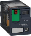 Schneider Electric Harmony Electromechanical Relays - RXM2AB2P7 - RXM miniatűr relé, 2CO, 12A, 230VAC, tesztgomb, LED (RXM2AB2P7)