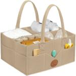 KeaBabies Organizator pentru accesorii de bebeluși KeaBabies - Bej (KB-CBDI-TAU)