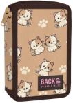 DERFORM Penar echipat BackUp 8 DW - Beige Cats, 2 fermoare (710735) Penar