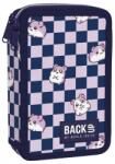 BackUP Penar cu accesorii BackUp 8 DW - Chessboard Hamsters, 2 fermoare (710131) Penar