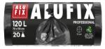 Alufix Szemeteszsák ALUFIX 120L fekete LDPE 70x109 cm 20 darabos MS12015UNI21 (MS12015UNI21)