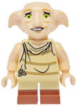 LEGO® Minifigurák Dobby (Elf) - Light Nougat, Open Mouth Worried, Reddish Brown Boots hp534 (hp534)