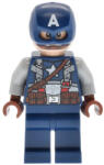 LEGO® Minifigurák Captain America - Dark Blue Suit with Strap sh1011 (sh1011)