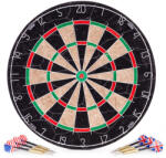 MULTISTORE Dartstábla, Multistore AP-301, átmérő: 46 cm, 6 db darts + komplett rögzítőkészlet (TF4979)