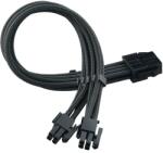SilverStone EPS 8 pin Táp Fekete 30cm SST-PP07E-EPS8B (PP07E-EPS8B)