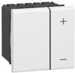  Legrand 078407 Program Mosaic 2 vezetékes 400W 2 modulos fehér univerzális fényerőszabályzó (078407) (078407)