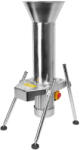  Elektromos gyümölcsdaráló, Strend Pro Garden EFC-1, 15 l, 1100 W, 400 kg/óra, 55 x 55 x 104 cm, rozsdamentes acél, túlterhelésvédelem (TC119583)