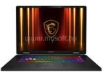 MSI Crosshair 18 HX AI A2XWGKG (Black) | Intel Core Ultra 9 275HX | 16GB DDR5 | 250GB SSD | 18" matt | 2560X1600 (WQHD) | NVIDIA GeForce RTX 5070 8GB | NO OS (9S7-184111-059_16MGBNM250SSD_S)