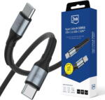3mk Protection Cablu Alimentare Fast, USB-C, 60W, 50cm - 3mk Hyper N-Series - Black (KF2364498) - vexio