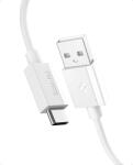 Spigen Cablu pentru Alimentare USB, Type-C, 60W, 480Mbps - Spigen Essential EB6015AC (ACA10413) - White (KF2364974) - vexio