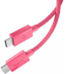Spigen Cablu pentru Alimentare Type-C, 60W, 480Mbps, 1m - Spigen Essential EB6010CC (ACA10414) - Pink (KF2364975) - vexio