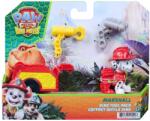 Spin Master Paw Patrol Paw Patrol si dinozaurii, Marshall, figurina cu remorca Figurina