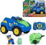 Spin Master Paw Patrol Paw Patrol si dinozaurii, Chase, vehicul cu figurina, telecomandat Figurina