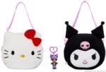 MGA Entertainment Surprise, Loves Hello Kitty & Friends, geanta mare de plus cu o mini-papusa pe breloc, 1 buc Papusa
