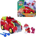 Spin Master Paw Patrol Paw Patrol si dinozaurii, Marshall, vehicul cu figurina Figurina