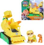 Spin Master Paw Patrol Paw Patrol si dinozaurii, Rubble, vehicul cu figurina Figurina