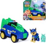 Spin Master Paw Patrol Paw Patrol si dinozaurii, Chase, vehicul cu figurina Figurina