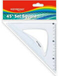Keyroad Vonalzó 13cm Keyroad KR971051 műanyag 45 fokos Iskolaszezonos termék (380-0638)