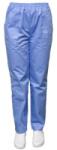 Vetro Design Pantaloni Medicali Unisex Sava Premium, Elastic In Talie, 2 Buzunare, Bleu, M (VTR-1593-T013-M)