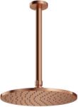 Omnires SlimLine fejzuhany karral 25x25 cm kerek réz WSSET1CPB (WSSET1CPB)