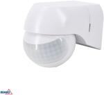 BEMKO Senzor de mișcare 230V IP44 180° 12 m alb Bemko BM-B50-SES12WH-A (B50-SES12WH-A)