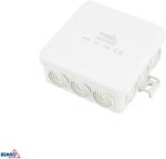 BEMKO Cutie de derivație aparentă Bemko IP55 85 × 85 × 36, 5 mm 12P BM-E04-PI12-IP55 (E04-PI12-IP55)
