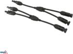 Schelinger Conector Schelinger MC4 pentru panouri solare, dublu paralel, 1000 V DC, IP67 BM-E09-SC4-1, 0KV-2Y (E09-SC4-1-0KV-2Y)