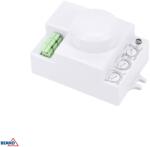 BEMKO Senzor de mișcare cu microunde 360°, 230 V, IP20, alb mini BM-B52-SES72WH (B52-SES72WH)