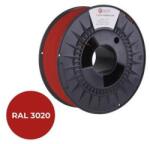 Compatible Snur de imprimare (filament) C-TECH PREMIUM LINE, PLA, roșu trafic, RAL3020, 1, 75 mm, 1 kg 3DF-P-PLA1.75-3020