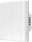 SONOFF Intrerupator Inteligent dublu de perete SONOFF T5-2C-86 WiFi, Alb (SON6920075740233)