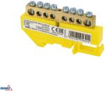 Schelinger sorkapocs DIN sínre 125 A 500 V 8×6 mm sárga BM-A18-TBI-8X12-08P-ZO (BM-A18-TBI-8X12-08P-ZO)