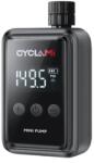 Cyclami HW-125 elektromos minipumpa, nyomásmérős, akkumulátoros, 10 bar, minden szeleptípushoz, 152g, fekete