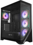 Ion Computers Геймърски компютър ION V-Gaming Artemis с процесор AMD Ryzen 7 7800X3D, видео карта GeForce RTX 5070 12GB GDDR7, RAM памет 32GB(2x16GB) DDR5 6000MHz, SSD 1TB NVMe PCIe Gen4, водно охлаждане 360 (c0052