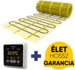 MAGNUM heating Magnum Mat elektromos fűtőszőnyeg 5 m2 / 750 Watt + érintőképernyős Smart WiFi termosztát / padlófűtés szett