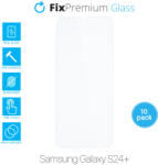 FixPremium Glass - Geam securizat pentru Samsung Galaxy S24+ (10 Pack)