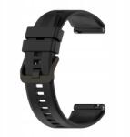 Extremestyle Gumiszíj Quick Pin G33 20 mm Okosóra fekete Teleszkópok Ingyenes (PAS001885)
