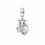 ÉkszerM Ezüst Cica Charm Ee 0093