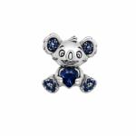 ÉkszerM Ezüst Koala Maci Charm Ee 0090