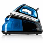HAEGER Statie de calcat cu generator de aburi HAEGER DEEP BLUE, Presiune abur 3.5 bar, 2200W, Talpa ceramica pentru alunecare perfecta, Sistem anti-calcar, Functie auto-curatare, Albastru (RZHGSG-22B.001A) Masina de calcat
