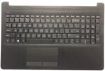 HP 15-db - C Burkolat (Kartámasz) + Billentyűzet (US) - 77034787 Genuine Service Pack, Black