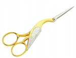 Premax Hímző olló Premax Aranyozott 24K gólya 17cm (epasma)