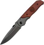 HARAHU Outdoor összecsukható kés RX - 41095 - Barna / Szürke KP41095